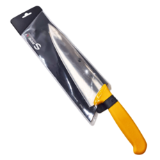 AMBROGIO SANELLI 山里尼 SUPRA主廚刀 205g 26CM 德國特殊不鏽鋼 高級TPE材質 義大利製, 黃色, 1支