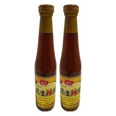 龍宏 豆乳花生辣醬, 410ml, 2瓶