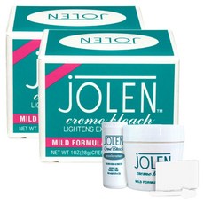 졸렌 크림 블리치 마일드 탈색제, 35g, 2개