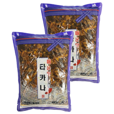 토호식품 타카나 매운맛, 1kg, 2개