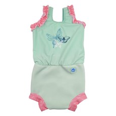 Splash About Happy Nappy Costume 小可愛連身版尿布褲 UPF50+ 潛水材質, M, 1件