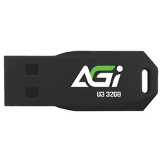 AGi 亞奇雷 USB 3.2隨身碟 UP138 黑色, 32GB, 1個