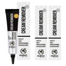 미앤비즈 전문가용 속눈썹 글루 크림 리무버, 20g, 3개