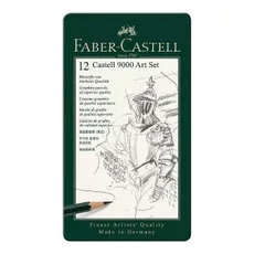 FABER-CASTELL 輝柏 高級素描鉛筆 119065G 12支, F, 1盒