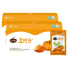 오가닉가든 고이담은 호박즙, 2.7L, 2개