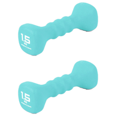 아이워너 네오프렌 사각 아령, 1.5kg, 2개