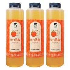 TAIWAN SWEET FARM 台灣好田 日日果飲 蘋果綜合口味, 880ml, 3瓶