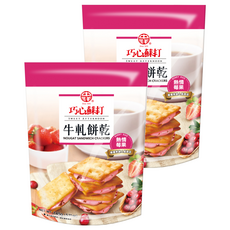 中祥 巧心蘇打 牛軋餅乾 熱情莓果, 145g, 2袋