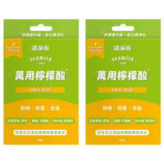 清淨海 萬用檸檬酸, 100g, 2盒