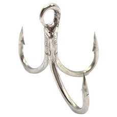 Ghost Blade 鬼刃 龍爪鉤 Treble Hook No.3DC-0609IE #2/0 不銹鋼, 1個, 1個