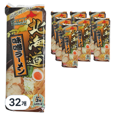멘노스나오시 훗카이도 미소 라멘 240g, 32개