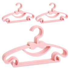 itgom 兒童用蝴蝶結衣架, 粉紅色, 30個