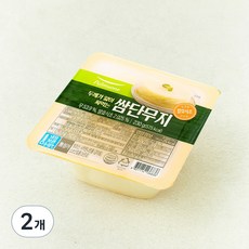 풀무원 두께가 얇아 싸먹는 쌈단무지, 230g, 2개