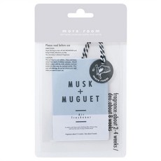 more room 植物性消臭香氛片, 白麝香 + 鈴蘭, 60g, 1包