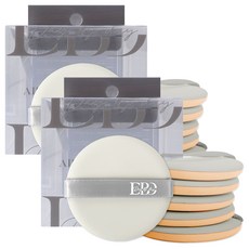 Daybyday 밀착 에어쿠션 퍼프, 그레이, 12개