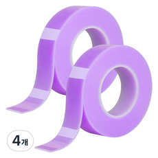 알로데 컬러 나노 매직 양면테이프 5cm x 3m, TYPE15 퍼플, 4개