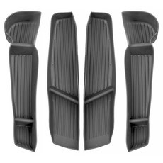 Model Y 全包車門收納槽墊, 後門 TPE款 黑色, 1組