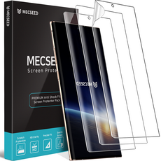 MECSEED 滿版玻璃手機螢幕保護貼 6DNF, 3片