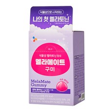 바이오코어 닥터뉴트리 멜라토닌 함유 멜라메이트 구미, 60g, 1개
