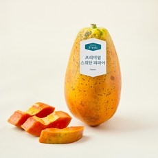 프리미엄 스위탄 파파야, 1kg, 1개