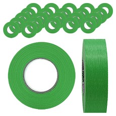 OON 마스킹테이프 초록색 25mm, 24개