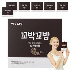 VIVLIV 蛋白奶昔粉隨身包 巧克力口味, 280g, 7盒