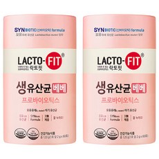 Chong Kun Dang 鍾根堂 LACTO-FIT 益生菌 幼兒款, 60包, 2g, 2罐