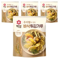 CJ BEKSUL 白雪 韓國米製酥脆炸物粉, 1kg, 4個