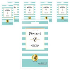 farcent 花仙子 衣物香氛袋 3個, 鼠尾草 + 海鹽, 30g, 6盒