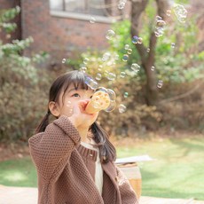 아가드 아기 버블버블즈 비눗방울 놀이 세트, 옐로우, 1세트