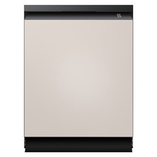 삼성전자 BESPOKE 키친핏 빌트인 식기세척기 14인용, 새틴베이지, DW60BB837USBS, 방문설치