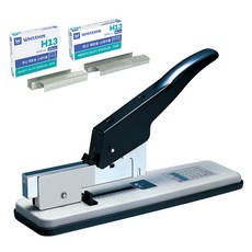 화신 113 제본용 스테이플러 + 스테이플 H13 8mm + H13 12mm, 혼합색상, 1세트