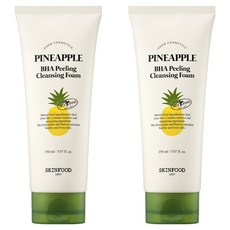 스킨푸드 파인애플 바하 필링 클렌징 폼, 150ml, 2개