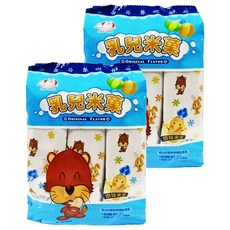 JING YANG 乳兒米果 (原味) - (2枚X12袋) 嬰幼兒食物輔助食品, 50g, 2袋