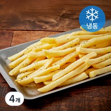 웰프리츠 울트라 크리스피 코티드 레귤러컷 감자튀김 (냉동), 2kg, 4개