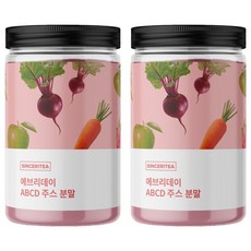 신서리티 에브리데이 ABCD 주스 분말, 2개, 140g