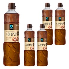 청정원 조청쌀엿, 1.2kg, 5개