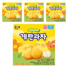 해태제과 계란 과자, 45g, 4개