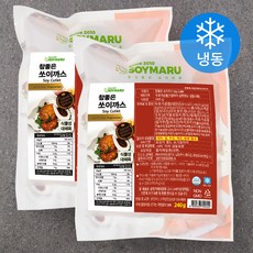 쏘이마루 참좋은 쏘이까스 (냉동), 2개, 240g