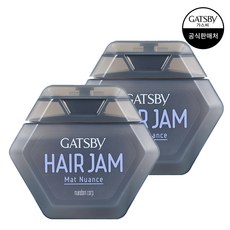GATSBy HAIR JAM 隨性霧感髮醬, 110ml, 2個