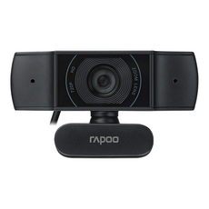 RAPOO 雷柏 網路視訊攝影機 720P 超廣角降噪, 黑色, C200