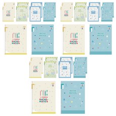 펜피아 1 000 초등 스프링노트 1-2수학 공용 10개입, 랜덤발송, 3개