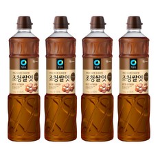 청정원 조청쌀엿, 1.2kg, 4개