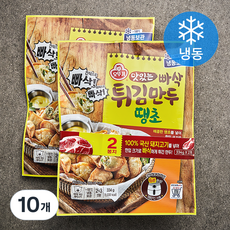 오뚜기 맛있는 빠삭 튀김만두 땡초 (냉동), 334g, 10개