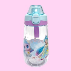 LE BARN 兒童公主奇妙萌可手提一鍵式水瓶, 輕快萌可, 1個, 500ml