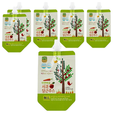 Nature Village 自然村 蘋果紅蘿蔔果汁 100ml 韓國生產 無糖無色素 專為孩子著想, 6包