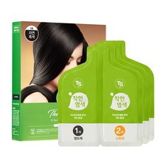 TS 袋裝染髮劑 120g, 3號 Natural Black, 1個