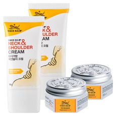 타이거밤 넥앤숄더 크림 50g + 릴리프 밤 25g 세트, 2개