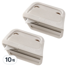 Kumal 磁吸式開箱陶瓷快遞刀, 象牙白, 10個