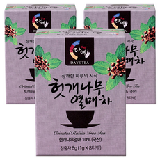 다예 헛개열매차, 1g, 8개입, 3개